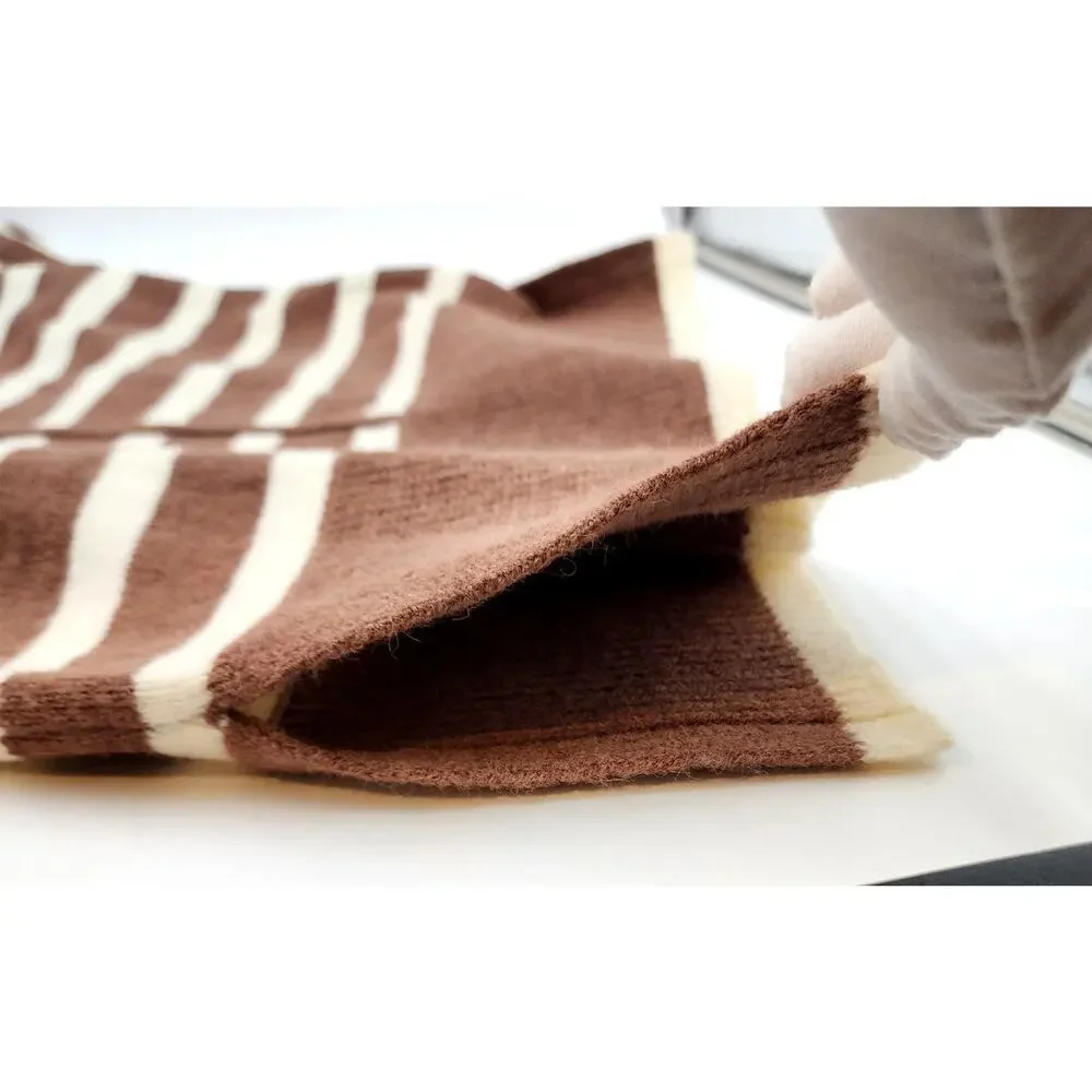 NWT Line & Dot Stripe Turtleneck Pullover Size XS - Picture 6 of 16